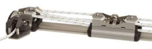 BARTON Traveller track kit size 1 with clamps at end acceleration 4:1 1.4m
