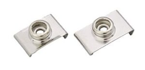 DOT-DURABLE pin MsNi with clamp A2 3/4' (19.1mm) 100pcs.