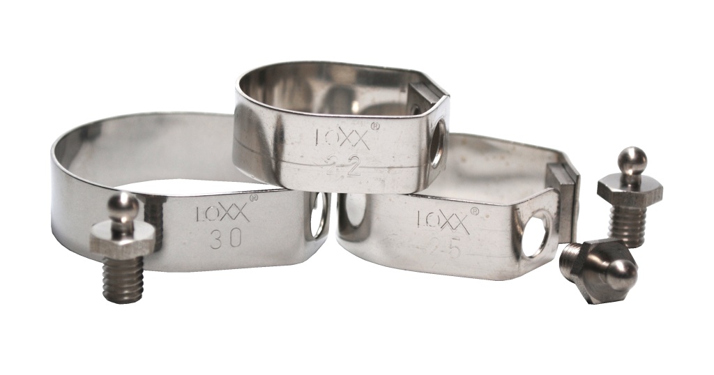 LOXX pipe clamp A2 for 30mm pipe 1 LOXX pipe clamp A2 for 30mm pipe