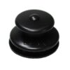 LOXX top part, large cap MsCr clamping range 3mm black 10pcs.
