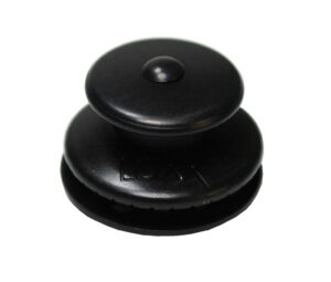 LOXX top part, large cap MsCr clamping range 3mm black 10pcs.