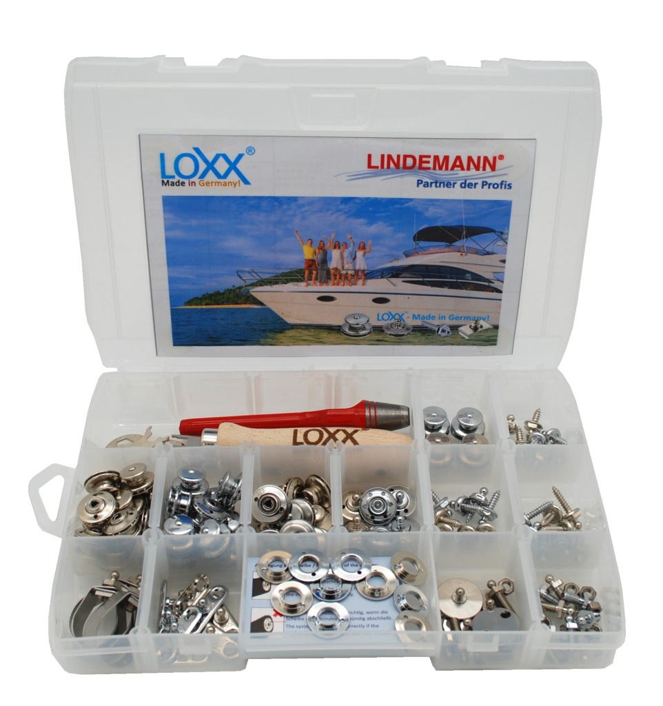 LOXX assortment box MsNi with tools, 84 pieces. 1 LOXX assortment box MsNi with tools, 84 pieces.