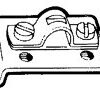 ULTRAFLEX cable clamp with mounting plate L3 for switching cables C2, C8, MACHzero 2 uf30325e