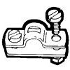 ULTRAFLEX cable clamp with base plate L14 for switching cables C2, C8, MACHzero 3 uf30336h