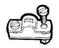 ULTRAFLEX cable clamp with base plate L14 for switching cables C2, C8, MACHzero 1 ULTRAFLEX cable clamp with base plate L14 for switching cables C2, C8, MACHzero