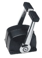 ULTRAFLEX twin-lever shifter B74 aluminum/chrome black