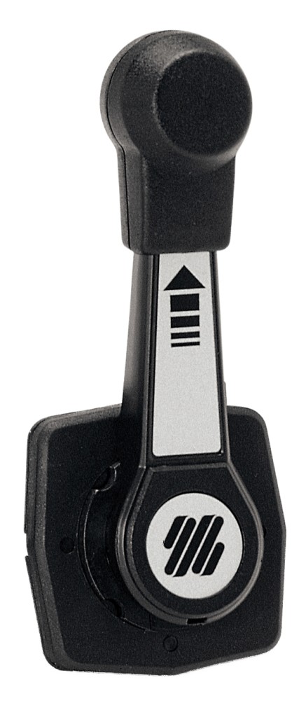 ULTRAFLEX single-lever control unit B85 aluminum with neutral detent, for sailboats 1 ULTRAFLEX single-lever control unit B85 aluminum with neutral detent, for sailboats