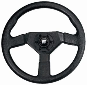V38 KS steering wheel anti-vibration Ø350mm BLACK