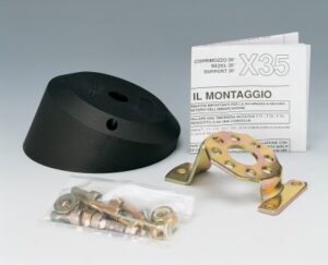 ULTRAFLEX mounting kit X35 20° black for control systems