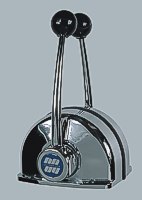 ULTRAFLEX twin-lever shifter B104 Alu/Cr 1 ULTRAFLEX twin-lever shifter B104 Alu/Cr