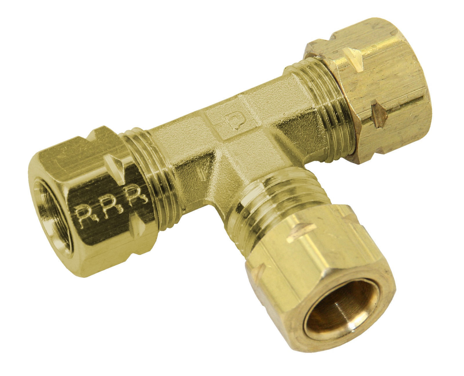 ULTRAFLEX T-piece TF38 brass for 10mm hose 1 ULTRAFLEX T-piece TF38 brass for 10mm hose