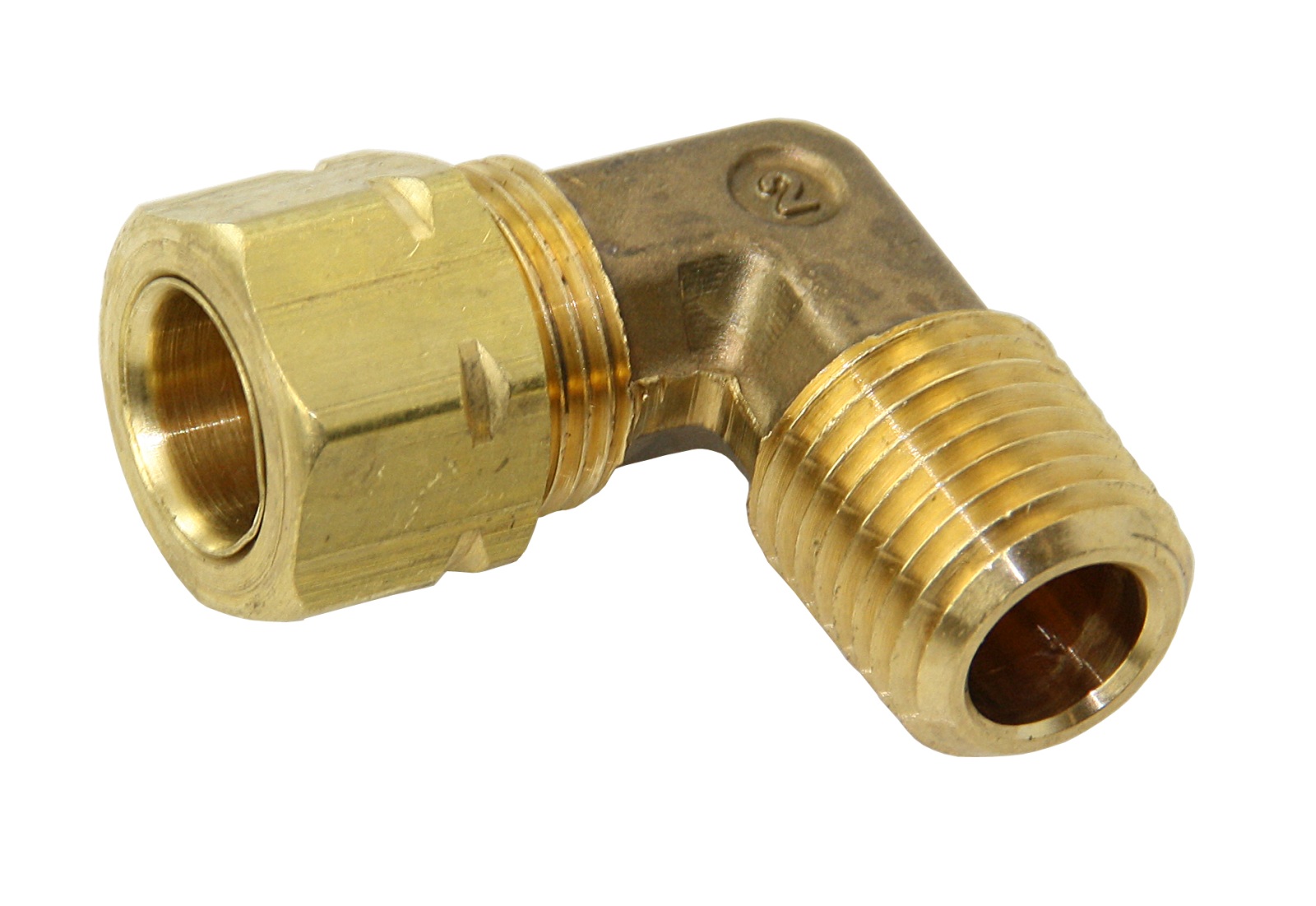 ULTRAFLEX 90° connector EF38 brass for 10mm hose 1 ULTRAFLEX 90° connector EF38 brass for 10mm hose
