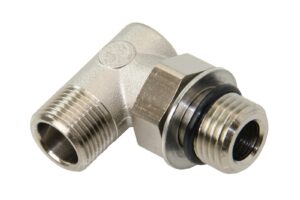 ULTRAFLEX Adjustable Connector 90° AF90 Ms/Ni