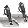 LENCO trim tabs edge mount set short 12V 230x230mm 2 ul15016