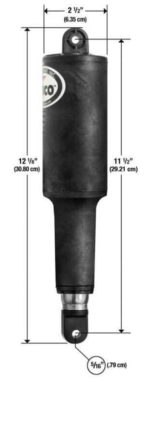 LENCO trim cylinder 101 12V eye 7.9mm