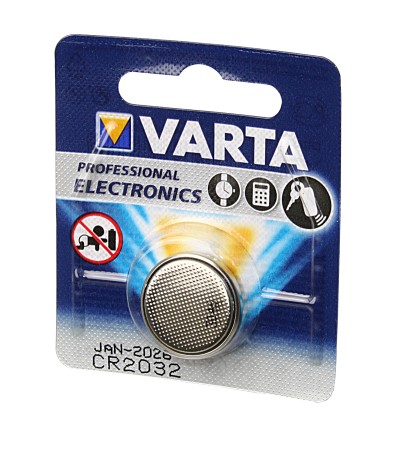 VARTA lithium button cell 3V type CR2032 1 VARTA lithium button cell 3V type CR2032