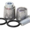 Q-BATTERIES Pole Adapter Round Pole to M6 Female Thread, Pair 3 vb10101 1