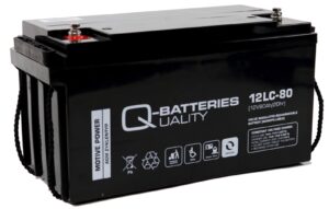 Q-BATTERIES cycle battery AGM 12LC-80 12V 80Ah