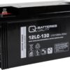 Q-BATTERIES cycle battery AGM 12LC-130 12V 128Ah
