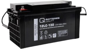 Q-BATTERIES cycle battery AGM 12LC-130 12V 128Ah