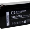 Q-BATTERIES cycle battery AGM 12LC-150 12V 160Ah
