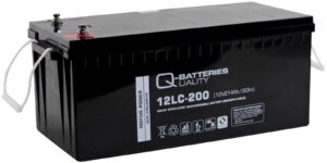 Q-BATTERIES cycle battery AGM 12LC-200 12V 214Ah