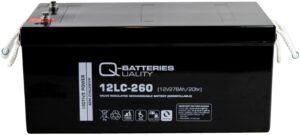 Q-BATTERIES cycle battery AGM 12LC-260 12V 278Ah