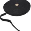 VELCRO Hook and Loop Tape Back-2-Back PA 25mm Black 25m