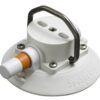 SEASUCKER vacuum suction cup with D-ring 110mm, flat shape, white 2 vm1013w