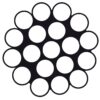 Wire rope 1x19 A4 6mm 2 wr19010 21