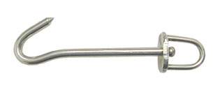 Sailmaker's bench hook with swivel 90mm 1 Sailmaker's bench hook with swivel 90mm