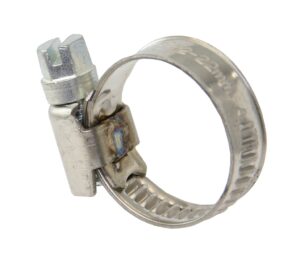 Hose clamp DIN3017A A4 12mm, 16-27mm 10pcs.