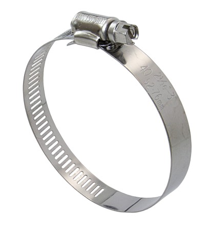 Hose clamp type KS A2 12.7mm, 18-32mm 2pcs. SB pack 1 Hose clamp type KS A2 12.7mm, 18-32mm 2pcs. SB pack