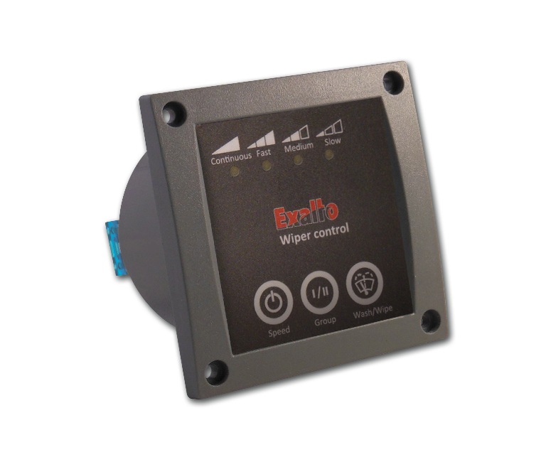 EXALTO EWT windscreen wiper control unit for LD series, for 4 wipers, 12/24V 1 EXALTO EWT windscreen wiper control unit for LD series, for 4 wipers, 12/24V