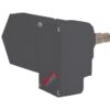 EXALTO EWT windscreen wiper motor LD 215BD shaft 50mm 12V black