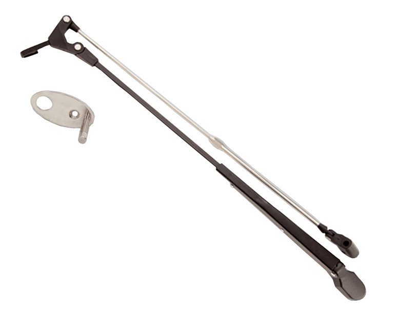 EXALTO EWT parallel wiper arm for LD series, adjustable A2 330-450mm polished 1 EXALTO EWT parallel wiper arm for LD series, adjustable A2 330-450mm polished