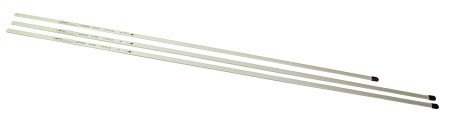 RBS GRP sail batten set for 420 headsail, 12mm 3-piece. 1 RBS GRP sail batten set for 420 headsail, 12mm 3-piece.