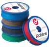 ROBLINE Waxed Rigging Twine, PES, 0.8mm colour mix, 80m, 10 pcs. 3 yt7150109