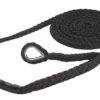 ROBLINE Extension Mooring, PA, 12mm, Stainless Steel Thimble, Black, 6m