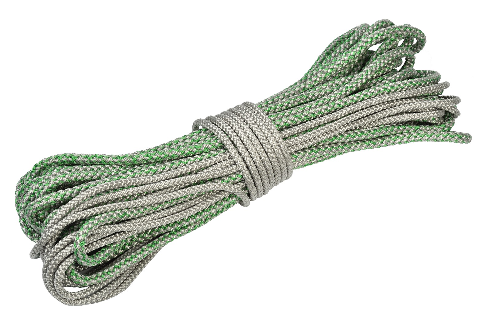 ROBLINE spinnaker sheet, PES-Robtec, 5.2/8.3mm green/silver, 20m 1 ROBLINE spinnaker sheet, PES-Robtec, 5.2/8.3mm green/silver, 20m