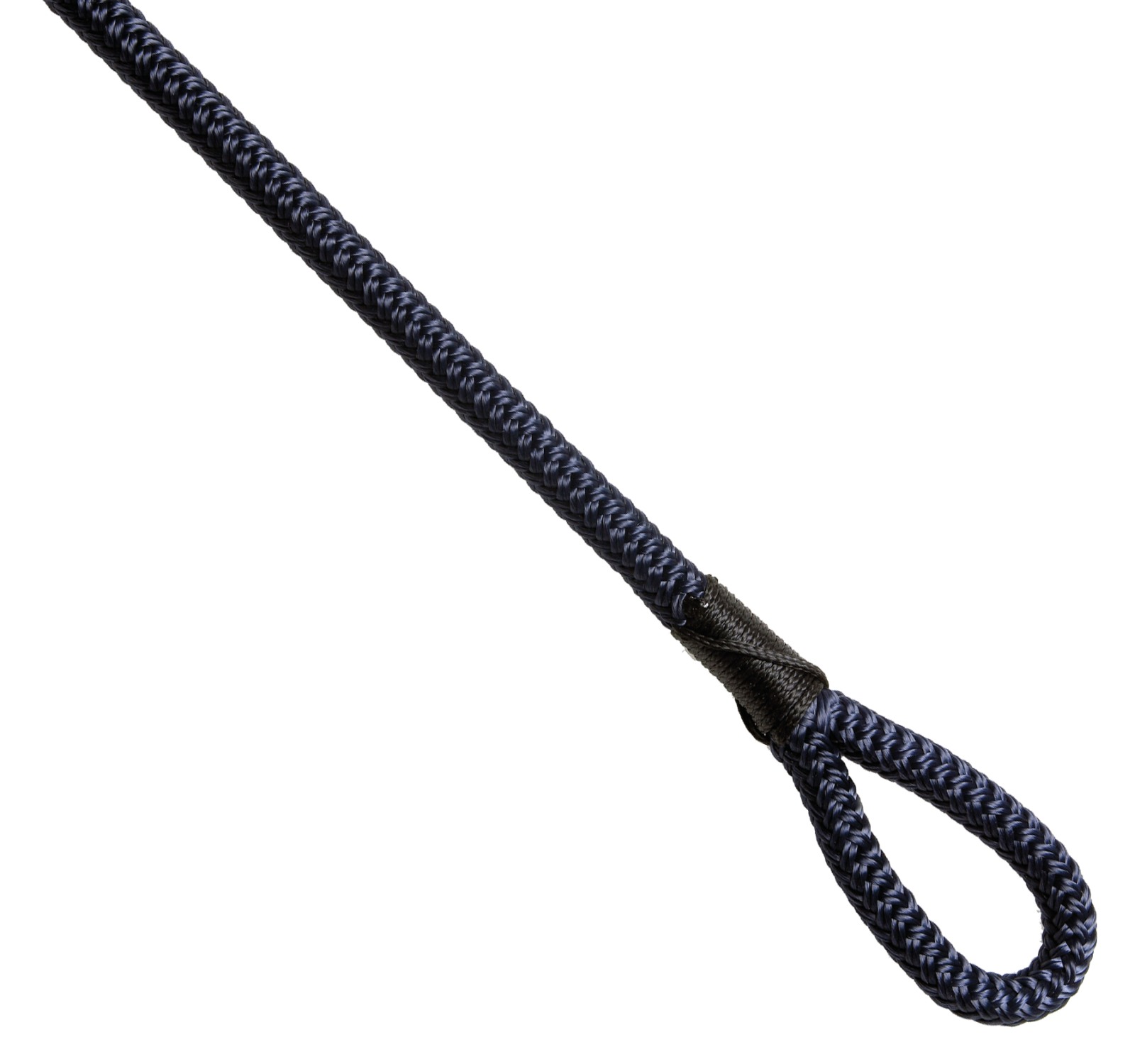 ROBLINE Braided Fender Lines, PES, 6mm, Eye 40mm, navy, 2m, 2 pcs. 1 ROBLINE Braided Fender Lines, PES, 6mm, Eye 40mm, navy, 2m, 2 pcs.