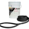 ROBLINE Mooring Rope Set, PES/PES, 10mm, eye, black, 4x4m/2x10m 2 yt7181558