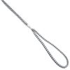 ROBLINE Mooring Line Rio, PES/PES, 12mm, Eye 250mm, Black/White, 10m