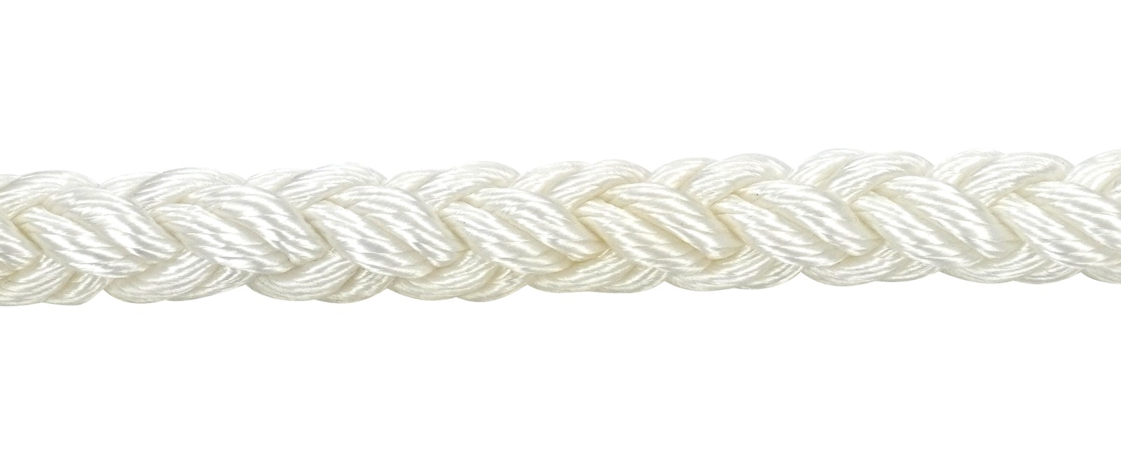 ROBLINE Nylon 8-Plait, PA, 12mm, white 1 ROBLINE Nylon 8-Plait, PA, 12mm, white