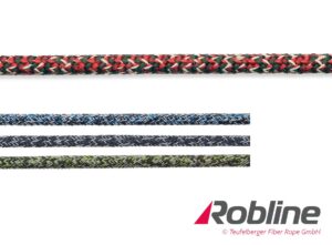 ROBLINE Coppa Dura, PES-PES soft-Tech/Dyneema, 4mm red/white/black