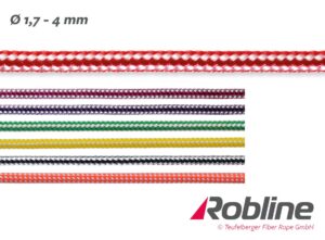 ROBLINE Dinghy Control, PES/Robtec 1.7mm white/red
