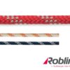 ROBLINE Leech Line, PES/Robtec, 6mm red/silver 3 yt Leech Line 10