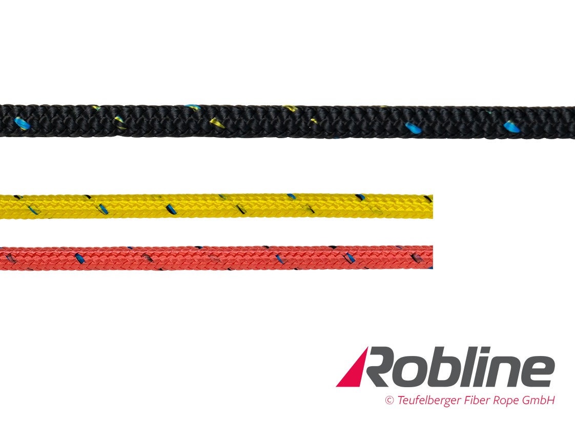 ROBLINE Mainlite, PES/XLF, 7mm yellow 1 ROBLINE Mainlite, PES/XLF, 7mm yellow